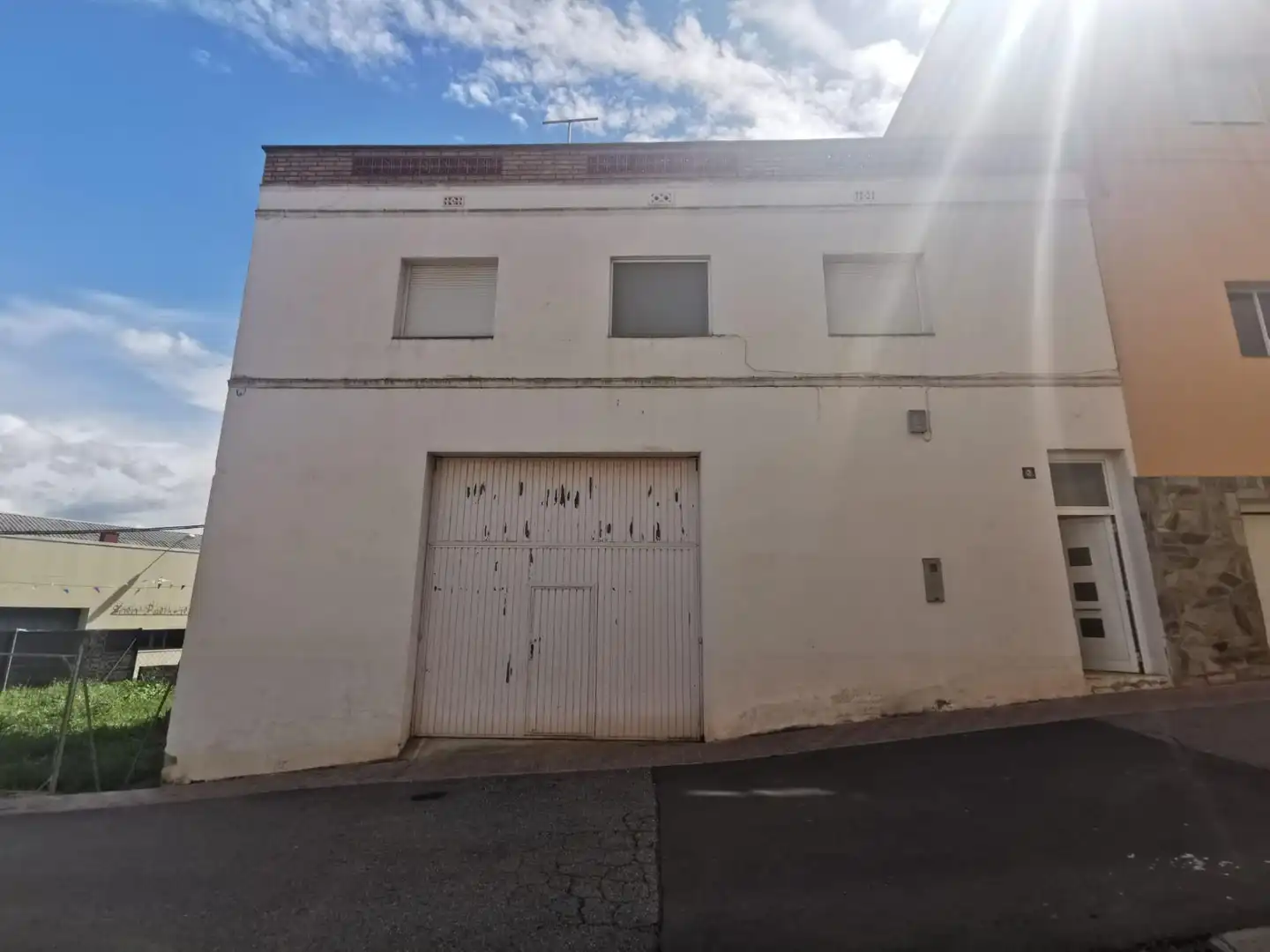 Vista exterior de Casa o chalet en venta en Almenar con Calefacción y Terraza