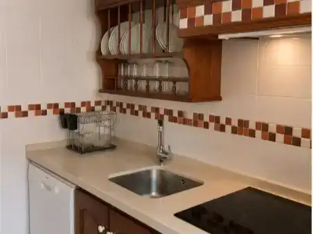 Cocina de Casa o chalet en venta en Mairena del Aljarafe con Aire acondicionado y Piscina