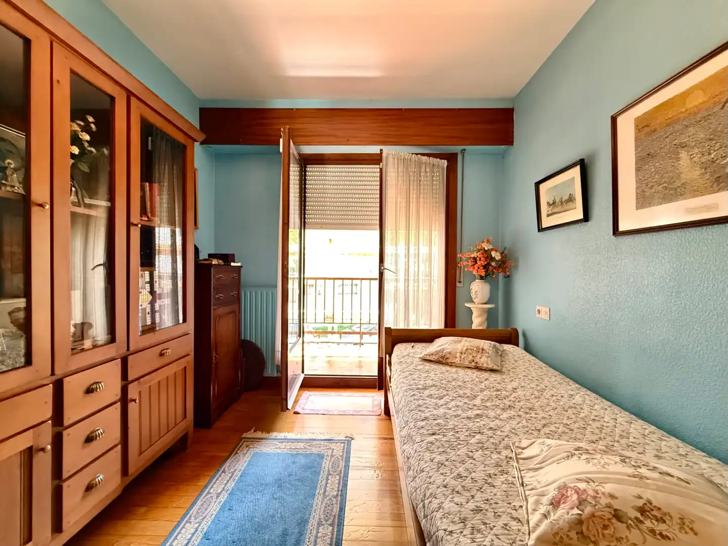 Schlafzimmer von Wohnung zum Verkauf in Hondarribia mit Heizung, Abstellraum und Balkon