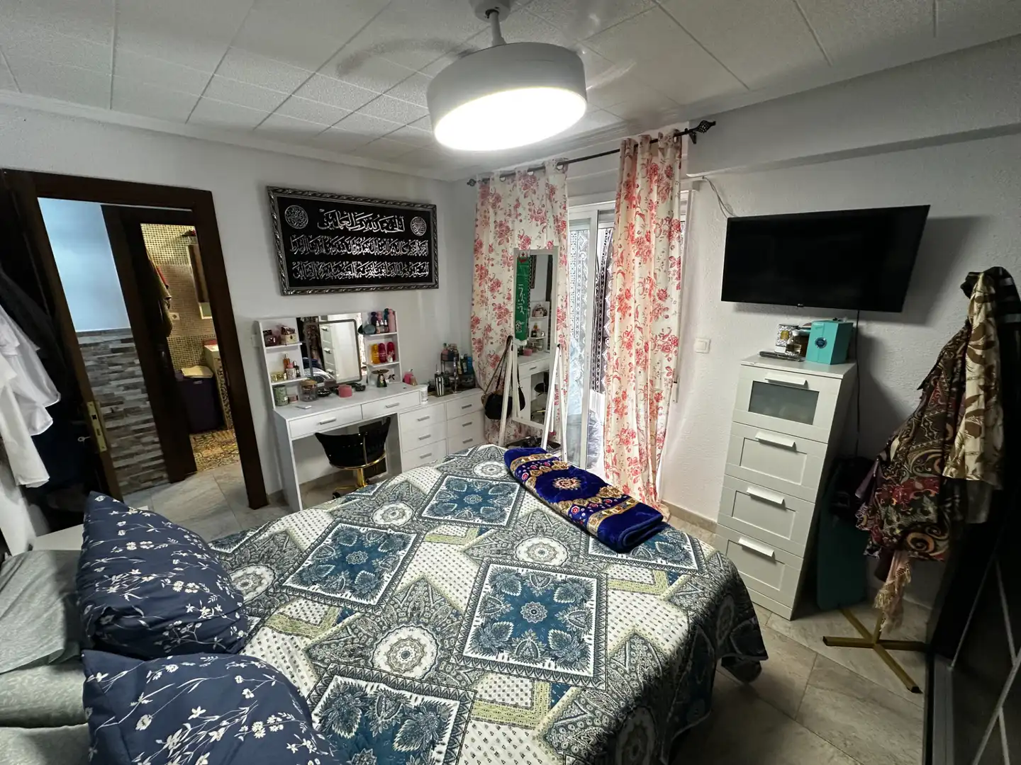 Schlafzimmer von Wohnung zum Verkauf in Elche / Elx mit Klimaanlage, Heizung und Terrasse