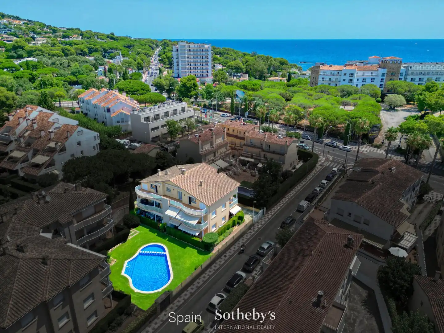 Vista exterior de Àtic en venda en Castell d'Aro, Platja d'Aro i s'Agaró amb Aire condicionat, Calefacció i Terrassa
