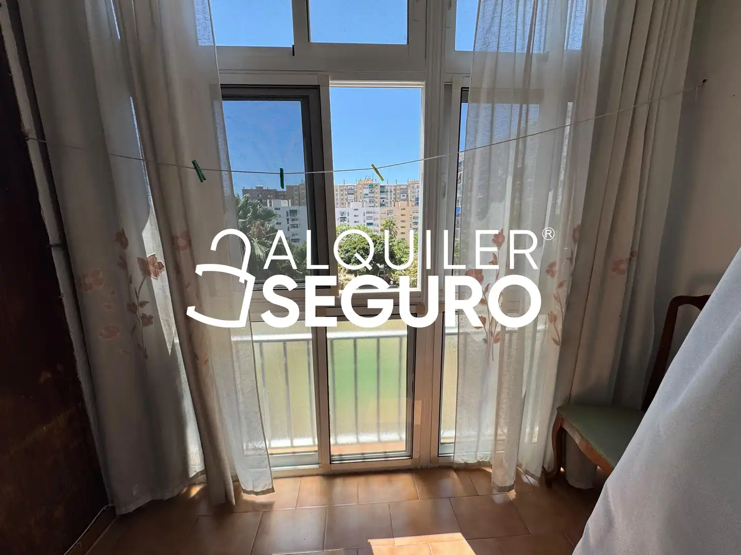 Bedroom of Flat for rent in Málaga  with Furnished