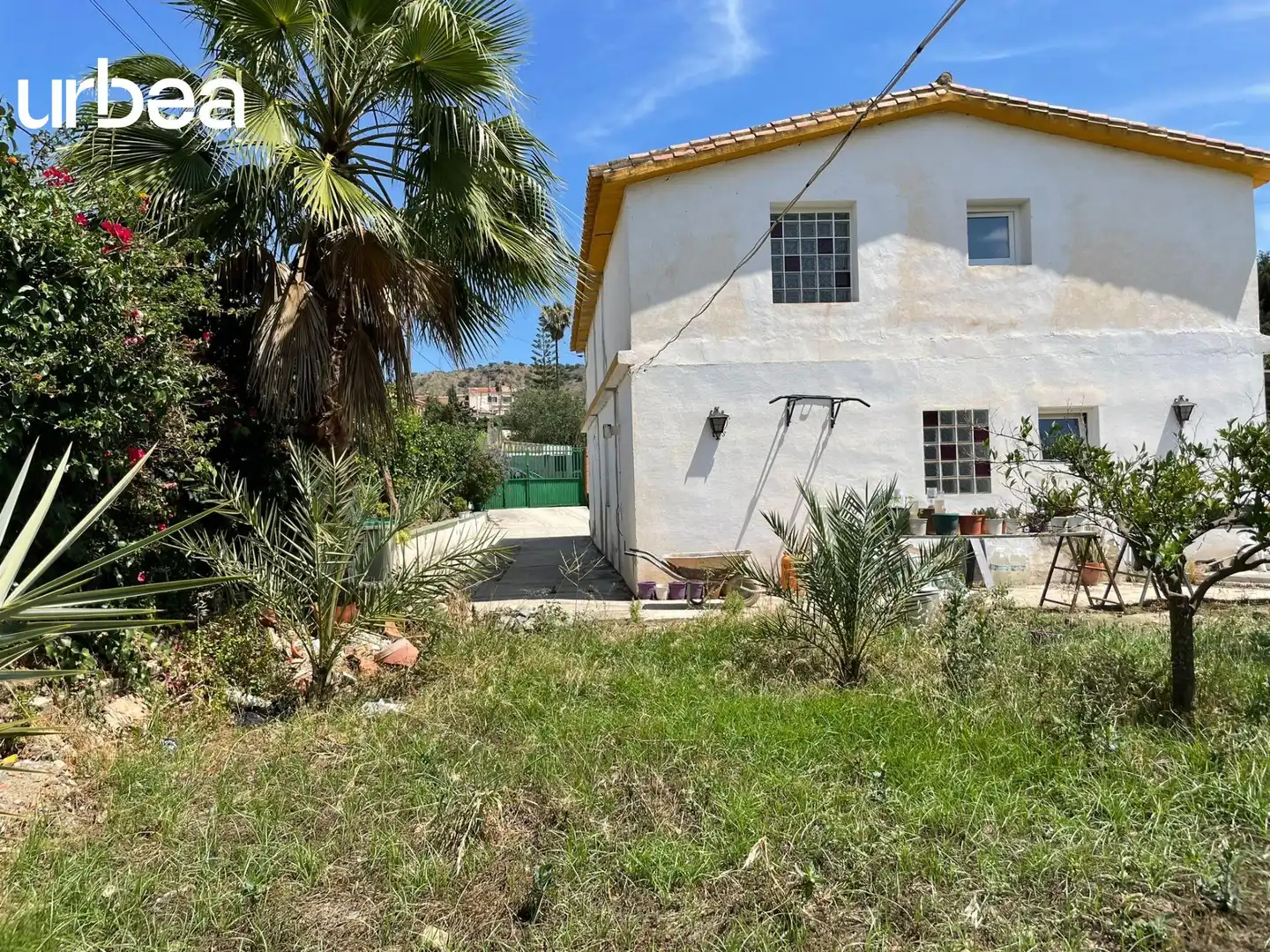Vista exterior de Finca rústica de alquiler en Málaga con Calefacción, Jardín privado y Terraza