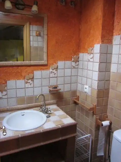 Bathroom of Houses for sale in Palazuelos de Eresma  with Terrace, Storage room and Swimming Pool