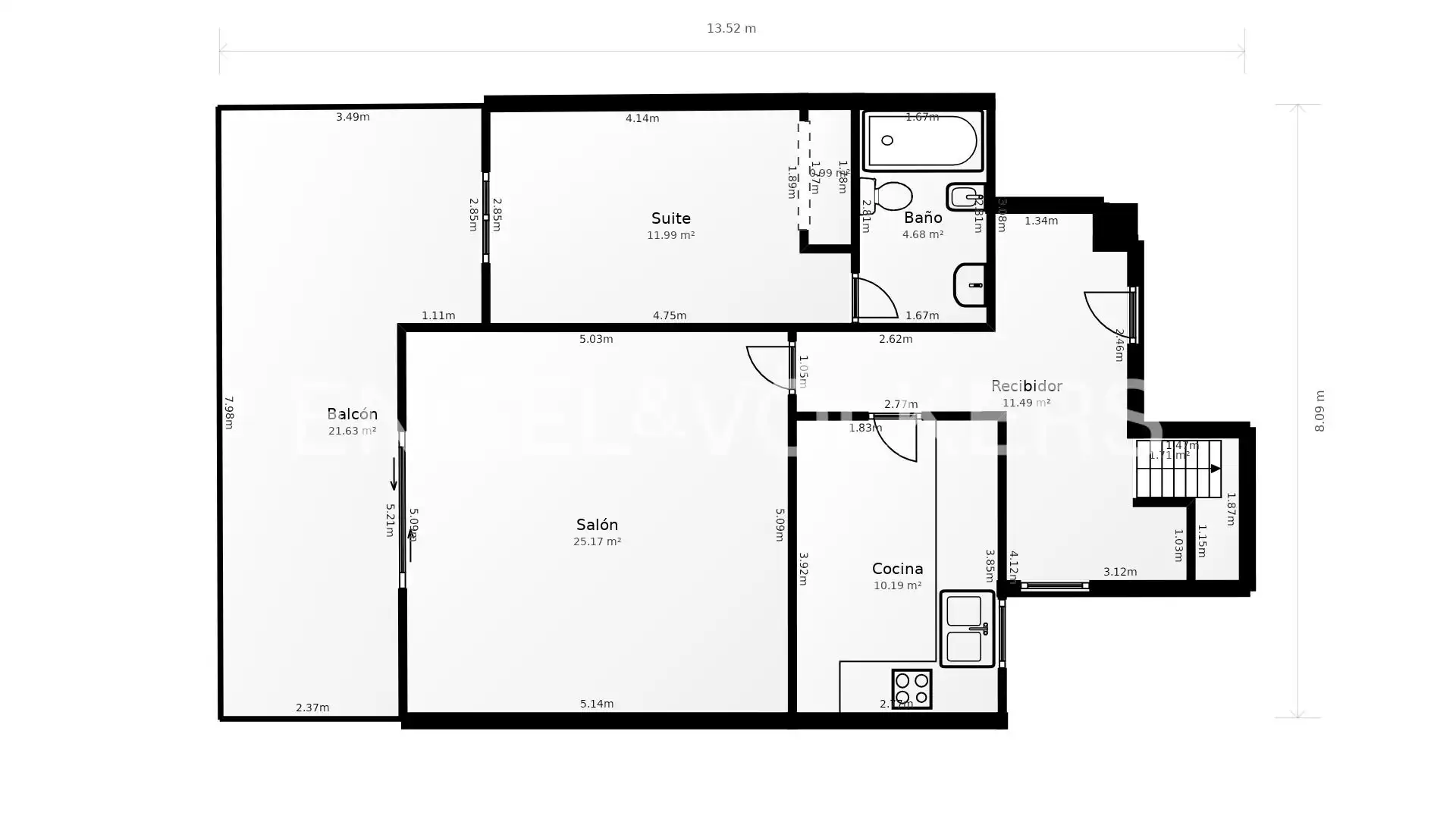 Penthouse with terrace for sale in Campolivar, imagen 36