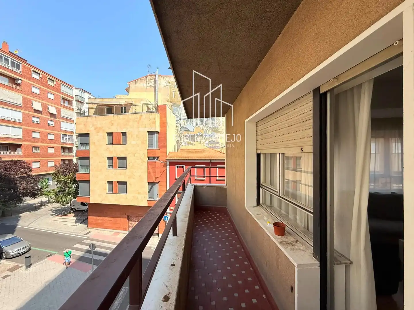 Außenansicht von Wohnung zur Miete in Salamanca mit Heizung, Terrasse und Möbliert