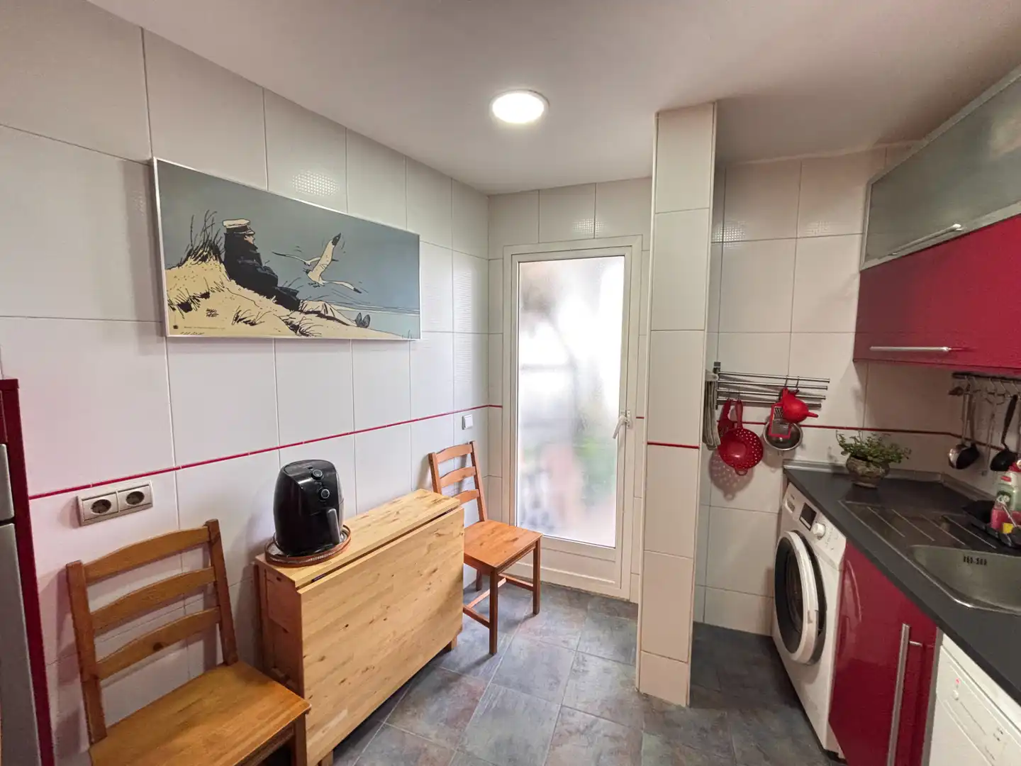 Cuina de Àtic en venda en Madrid amb Aire condicionat, Calefacció i Jardí privat