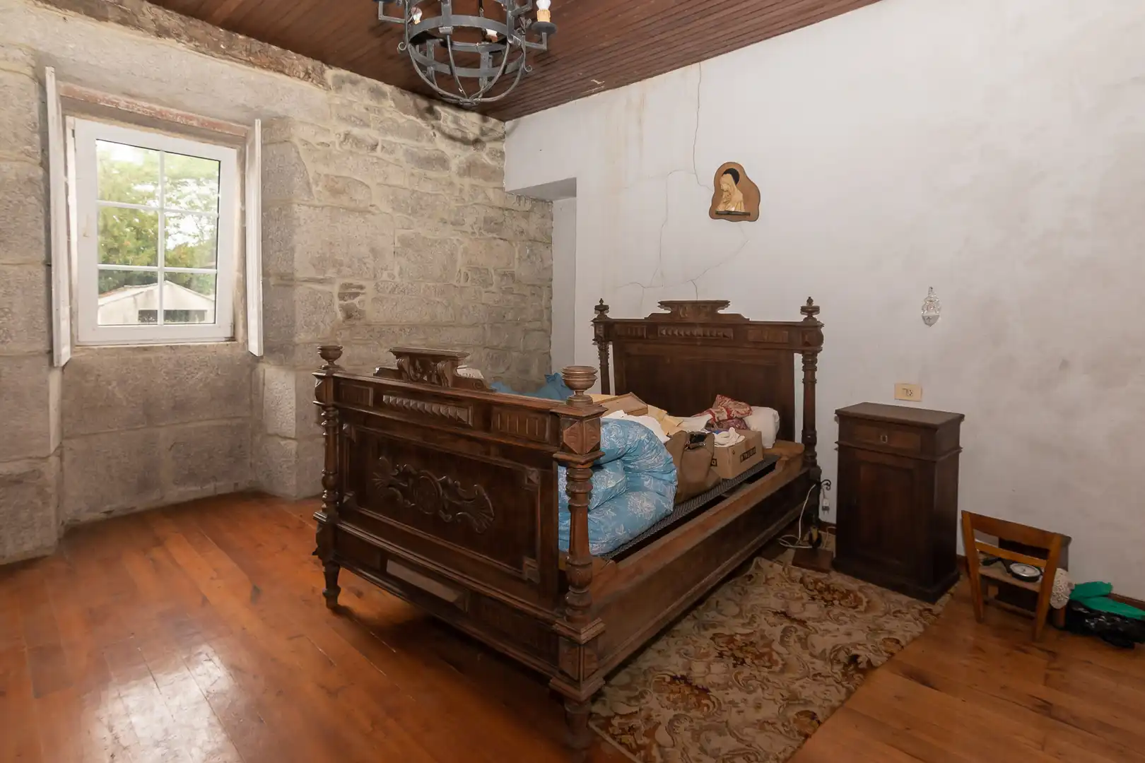 Bedroom of Country homes for sale in Castroverde  with Furnished