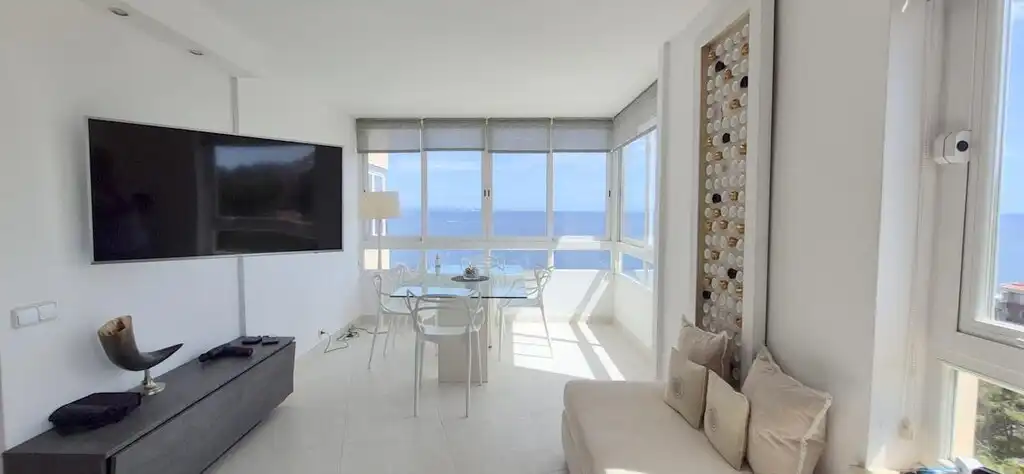 Sala d'estar de Apartament en venda en Calvià amb Aire condicionat i Piscina comunitària