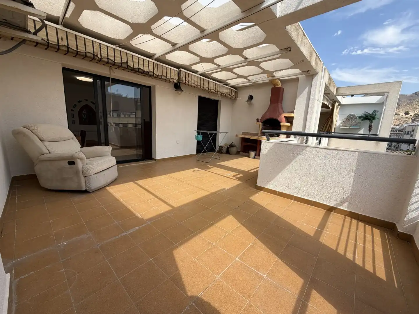 Terraza de Ático de alquiler en Orihuela con Aire acondicionado, Calefacción y Terraza