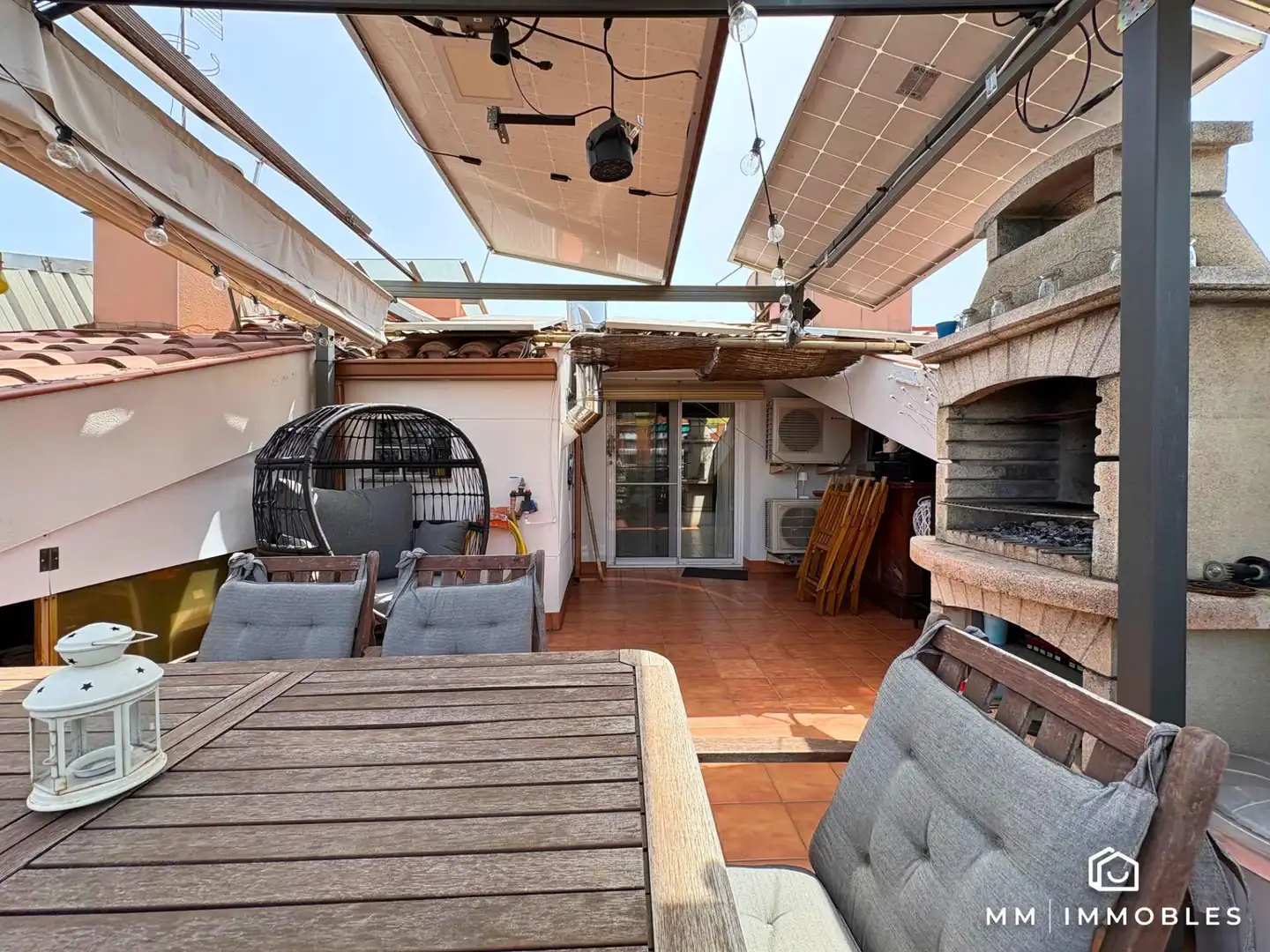Terrace of Attic for sale in Les Franqueses del Vallès  with Parquet flooring, Terrace and Balcony