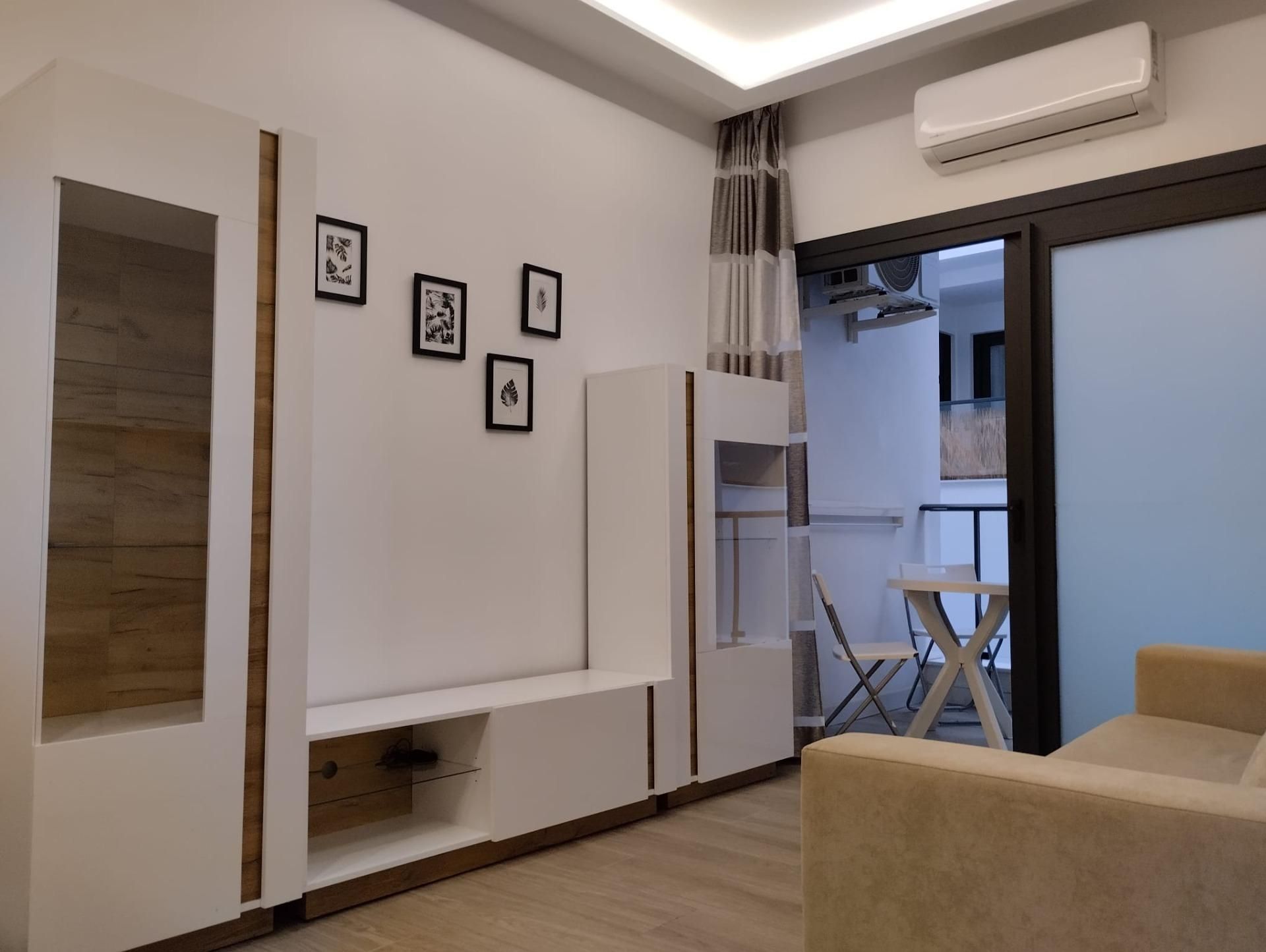 Living room of Flat to rent in Las Palmas de Gran Canaria  with Air Conditioner, Storage room and Balcony