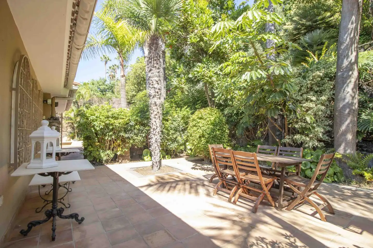 Terrassa de Casa adosada en venda en Santa Úrsula amb Jardí privat, Terrassa i Piscina