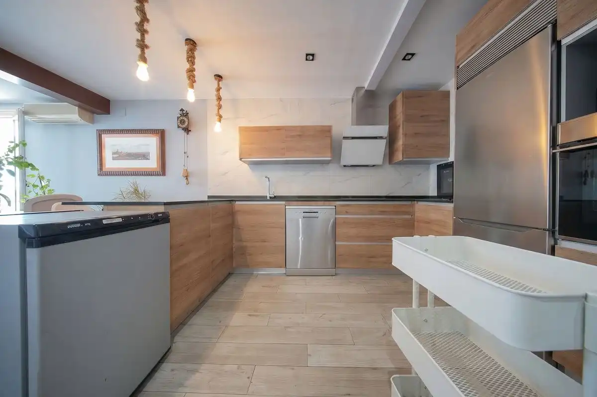 Kitchen of Duplexes for sale in Alcalá de Henares  with Air Conditioner, Heating and Terrace