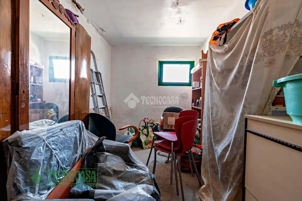 Dormitori de Casa adosada en venda en El Ejido amb Aire condicionat, Jardí privat i Moblat