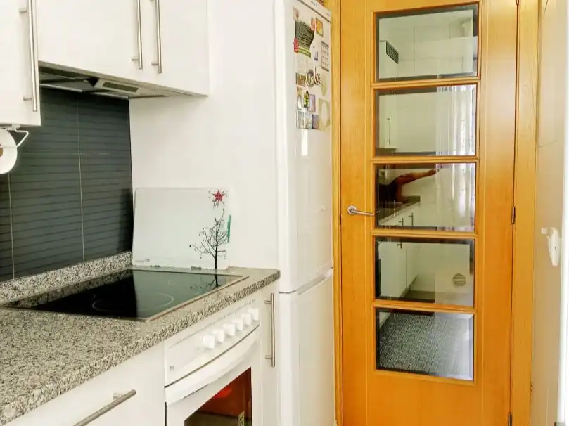 Cocina de Ático en venta en  Zaragoza Capital con Aire acondicionado y Terraza
