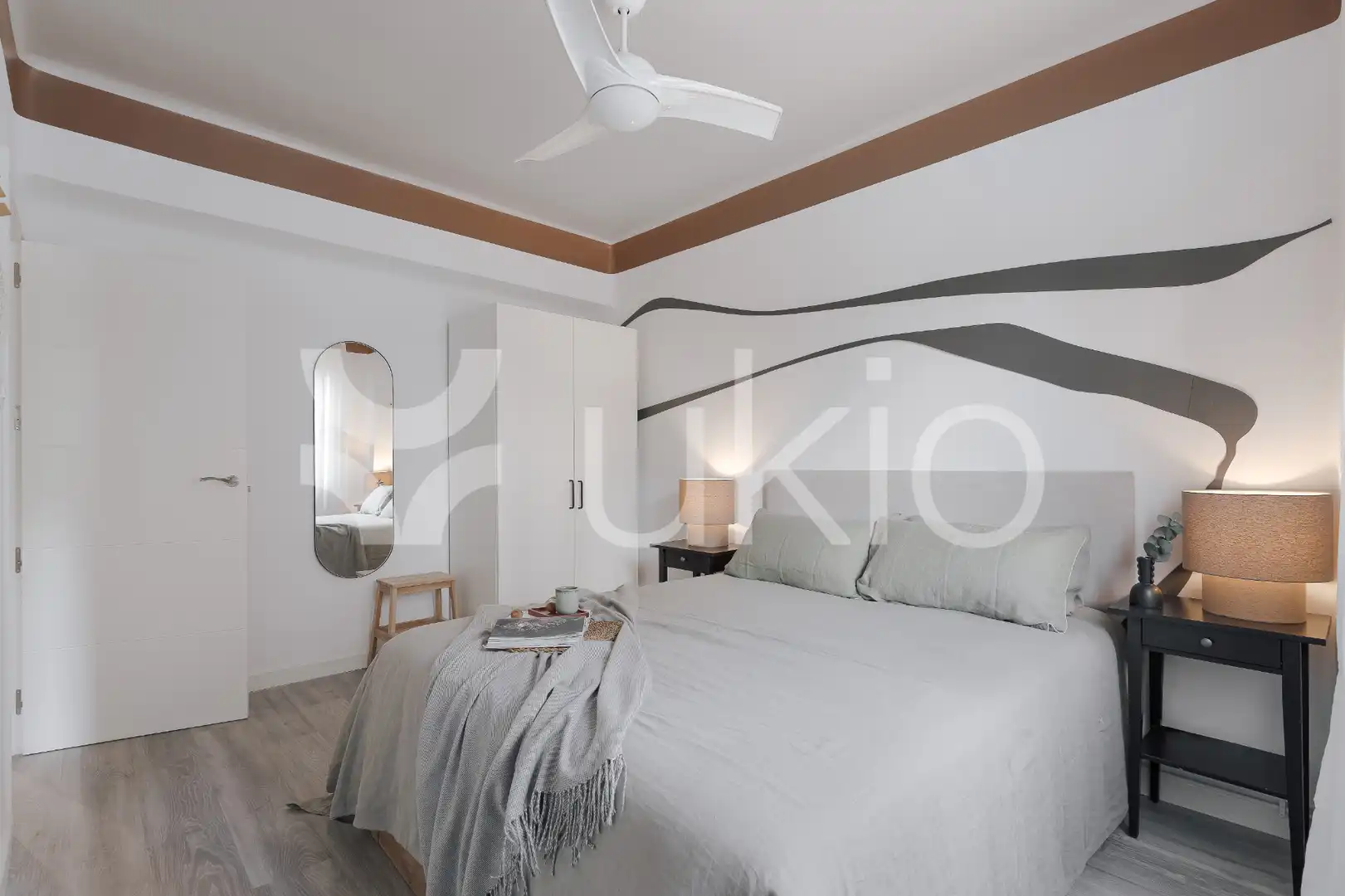 Bedroom of Apartments for rent in Madrid  with Air Conditioner, Heating and Furnished