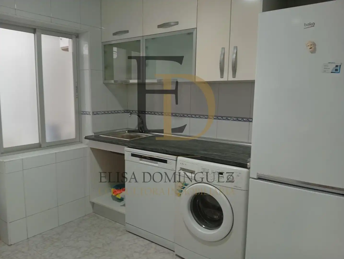 Cocina de Piso de alquiler en Salamanca con Calefacción, Amueblado y Balcón