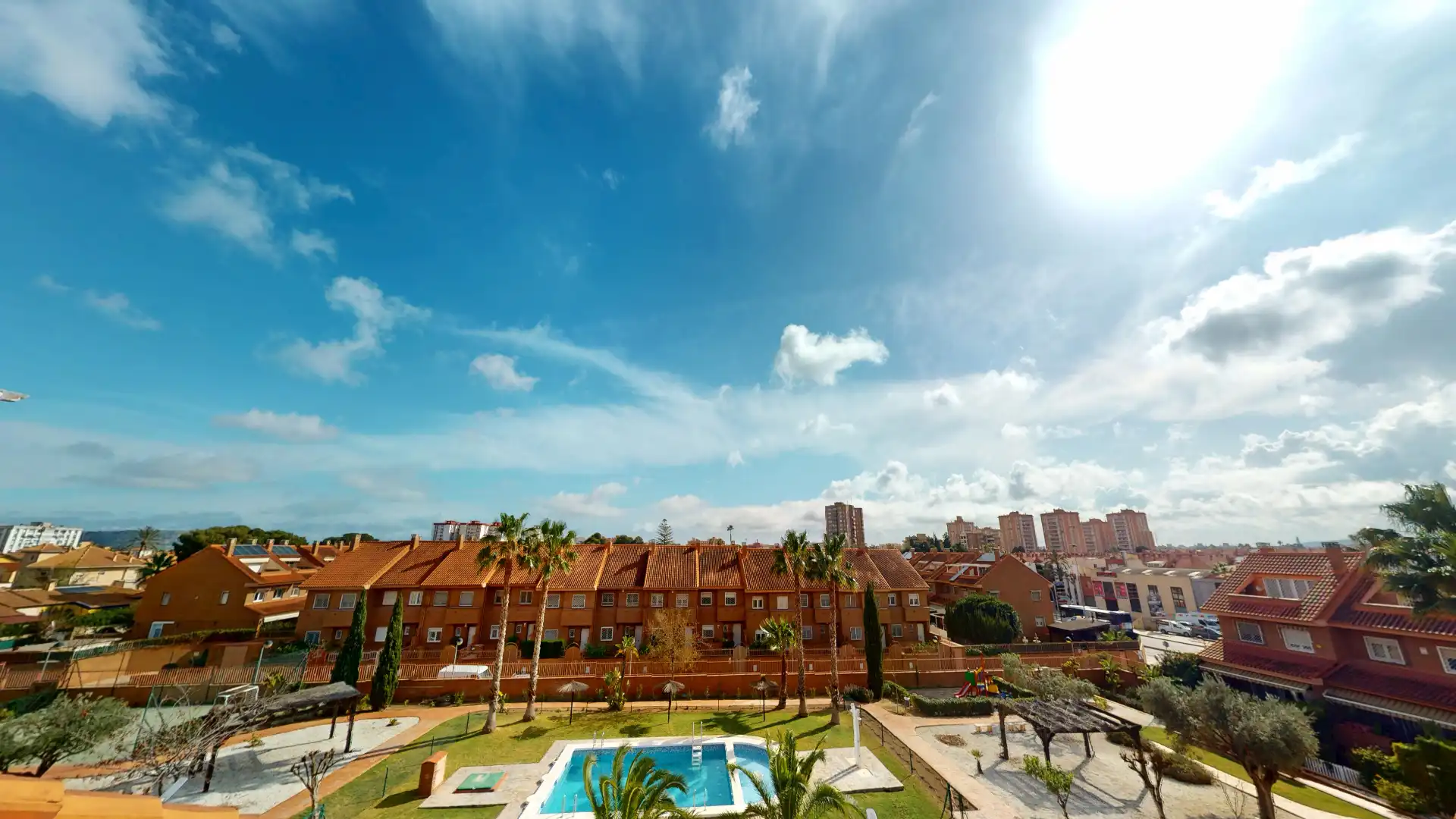 Vista exterior de Casa o chalet en venta en Alicante / Alacant con Aire acondicionado, Jardín privado y Terraza