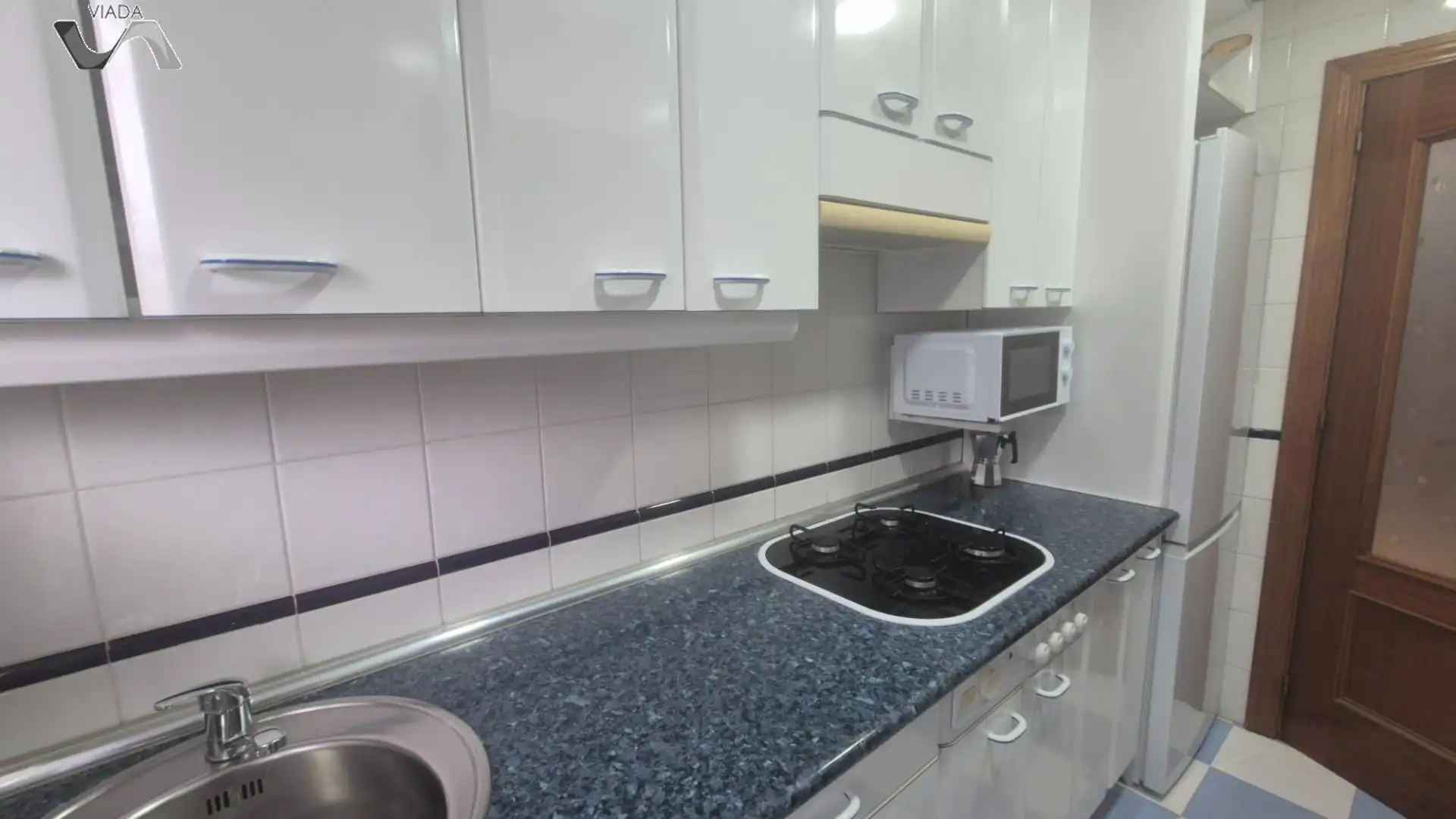 Cocina de Apartamento de alquiler en Puertollano con Aire acondicionado, Calefacción y Terraza