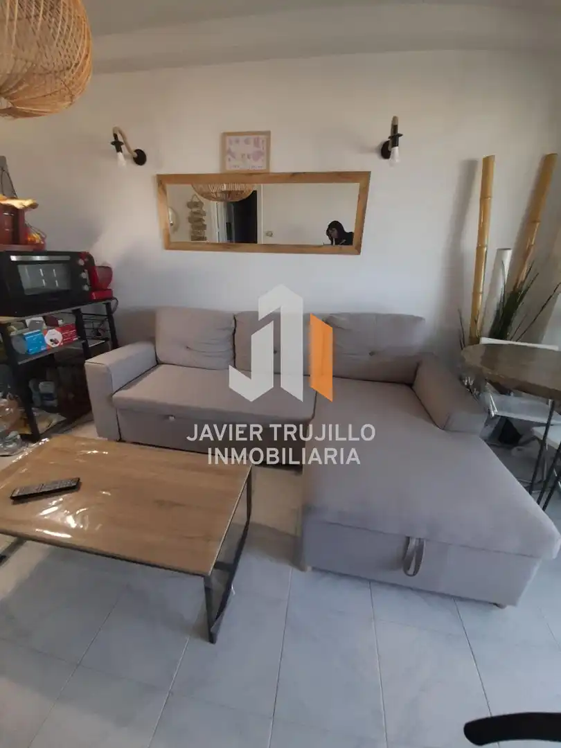 Sala de estar de Apartamento en venta en Vélez-Málaga con Piscina