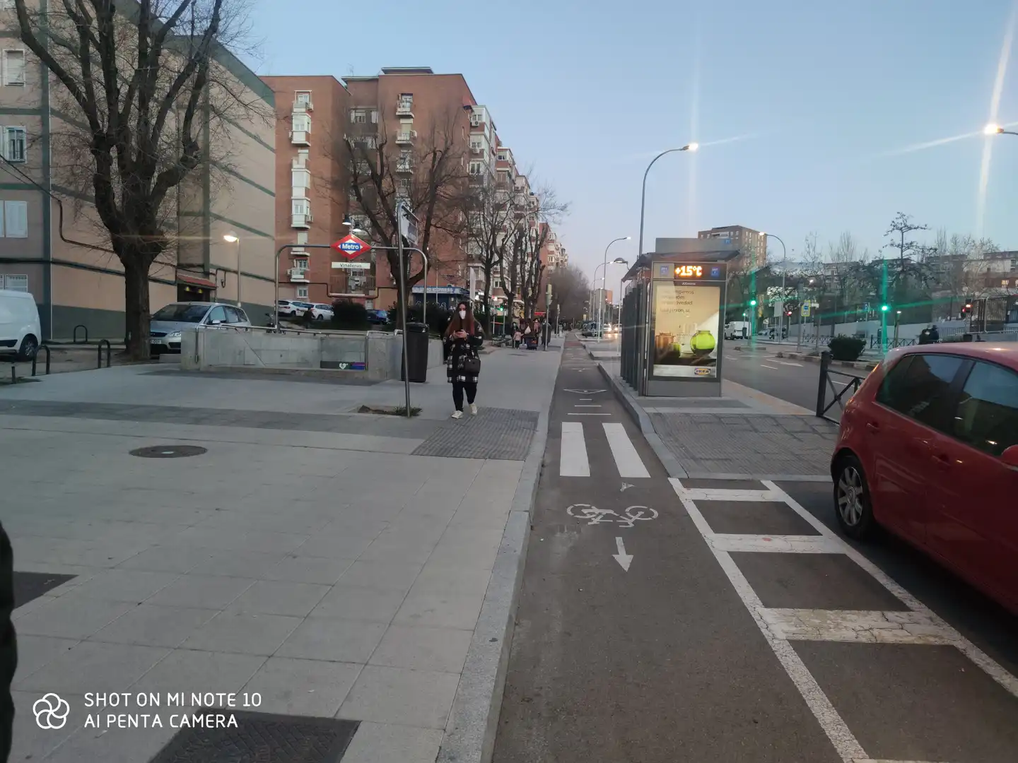 Vista exterior de Piso de alquiler en Madrid con Calefacción, Parquet y Amueblado