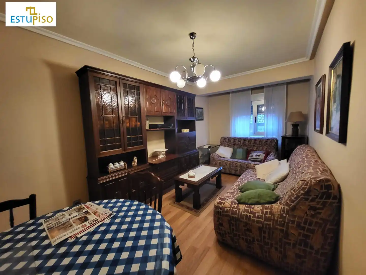 Living room of Flat for sale in León Capital   with Heating, Storage room and Furnished