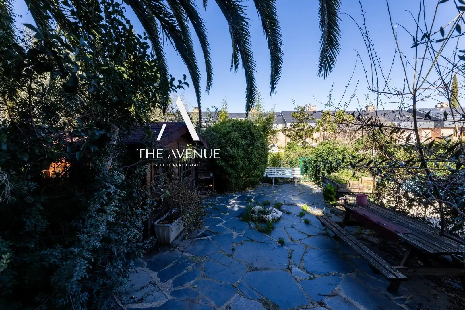 Terraza de Casa adosada en venta en Las Rozas de Madrid con Calefacción, Jardín privado y Parquet
