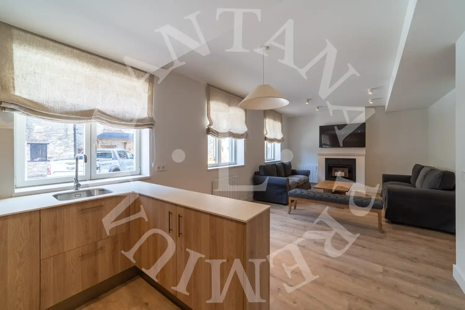 Sala de estar de Casa o chalet en venta en Naut Aran con Calefacción, Parquet y Amueblado