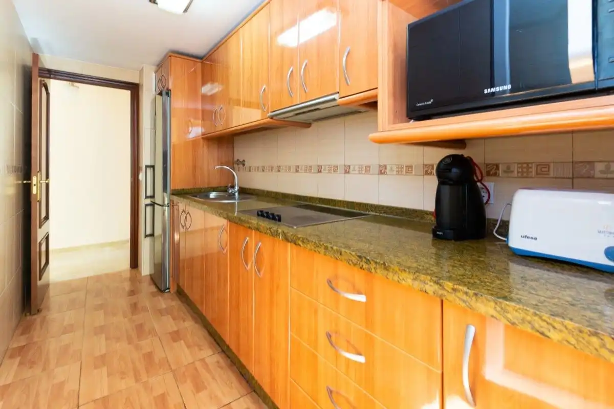 Kitchen of Apartments for sale in Cenicero  with Air Conditioner, Terrace and Furnished