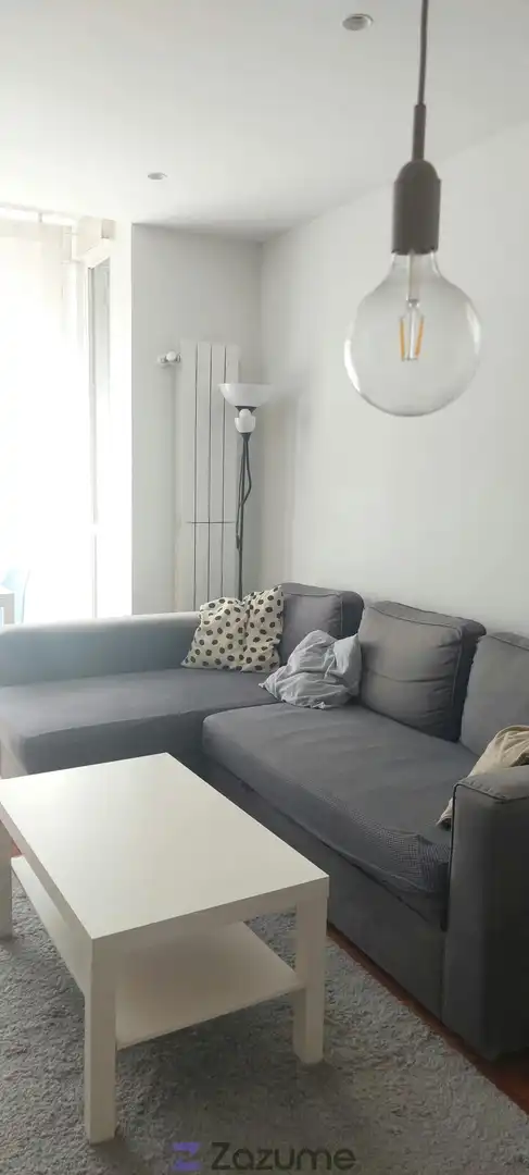 Sala d'estar de Estudi de lloguer en Madrid amb Aire condicionat, Calefacció i Parquet