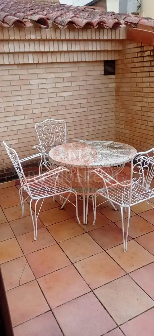 Terraza de Casa adosada en venta en Albacete con Aire acondicionado, Calefacción y Jardín privado