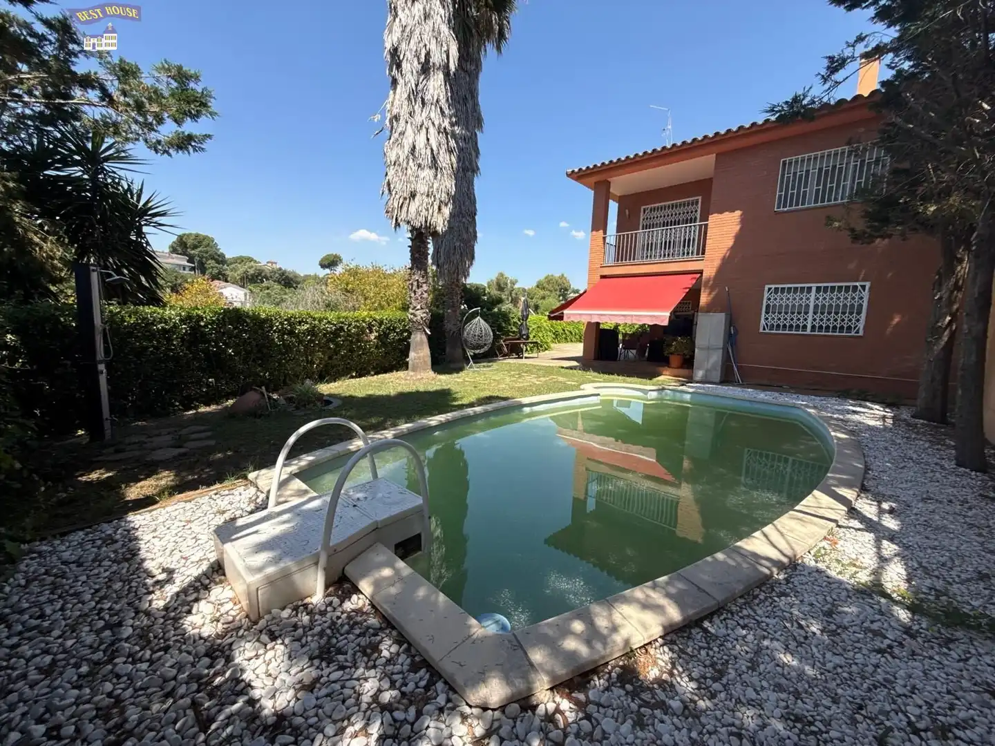 Piscina de Casa o chalet en venta en Caldes de Montbui con Aire acondicionado, Calefacción y Jardín privado