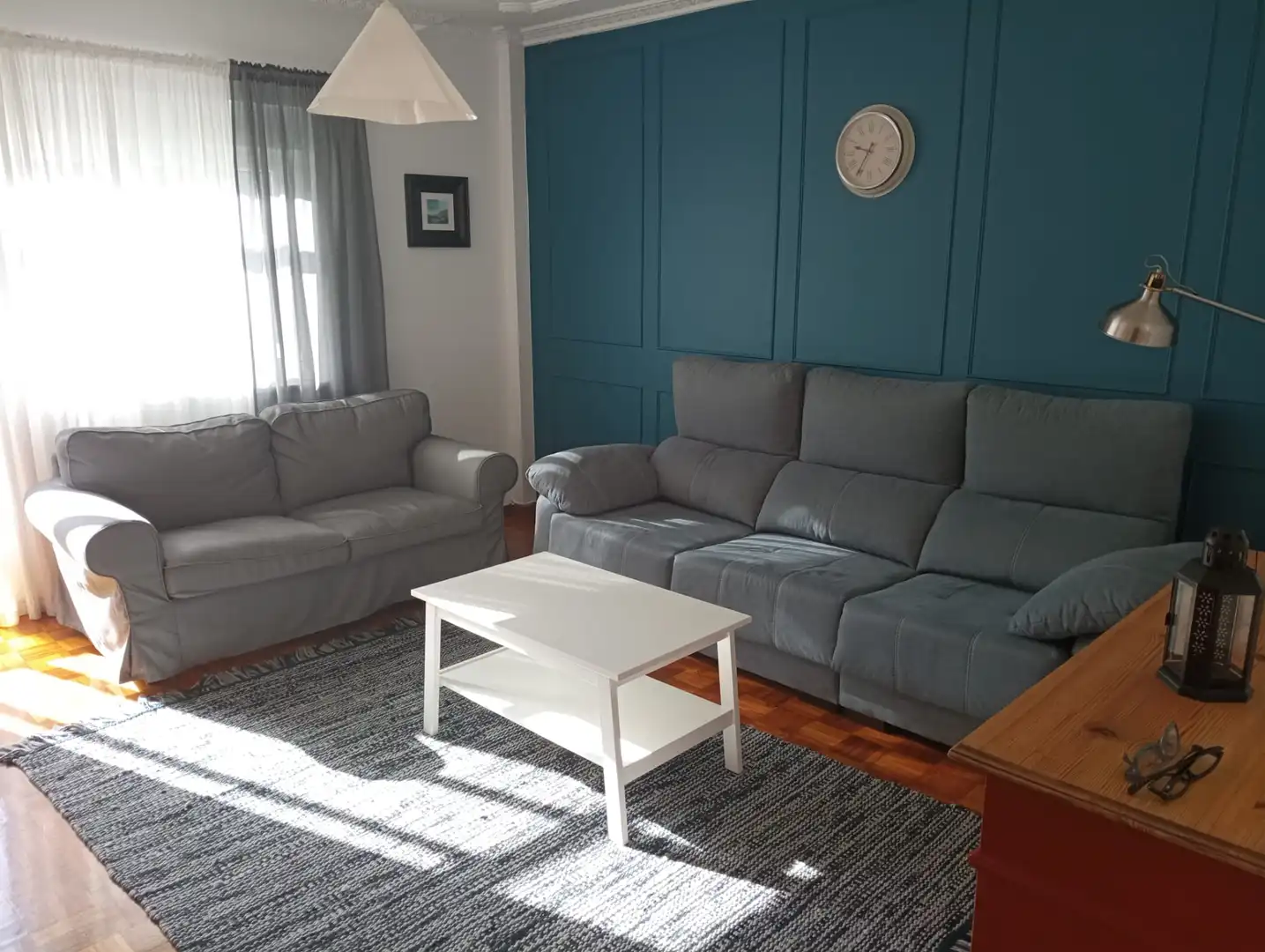 Sala de estar de Piso en venta en Viveiro con Calefacción, Amueblado y Balcón