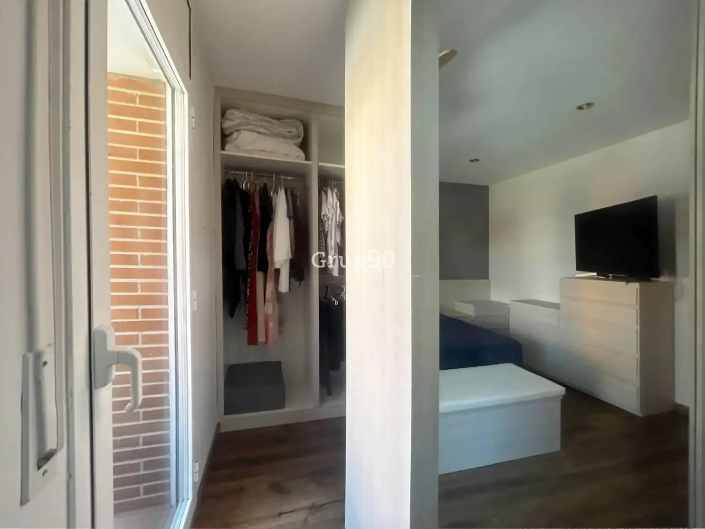 Habitación de Casa adosada en venta en Puigverd de Lleida con Aire acondicionado, Calefacción y Parquet