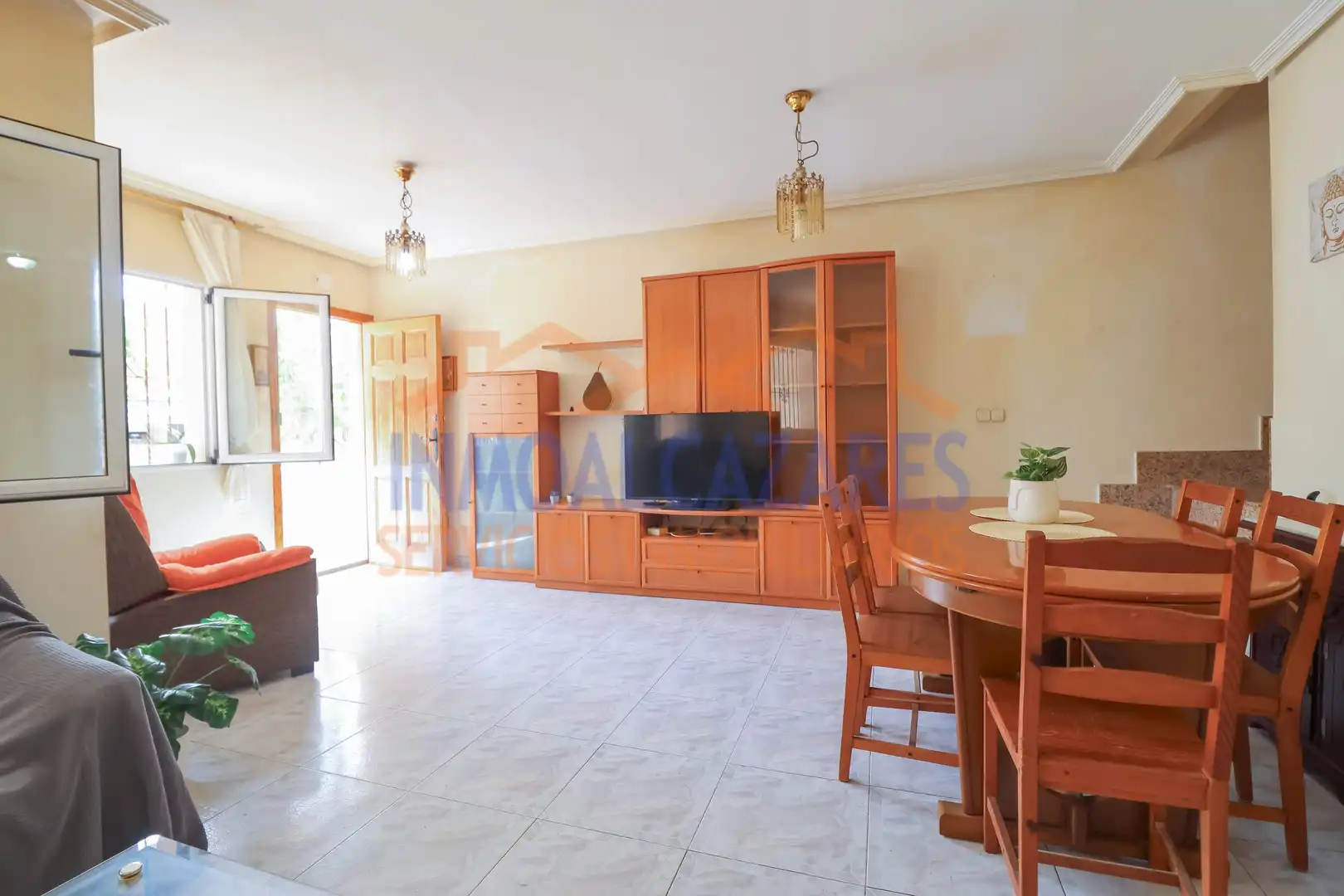 Living room of Houses for sale in Los Alcázares  with Private garden and Furnished