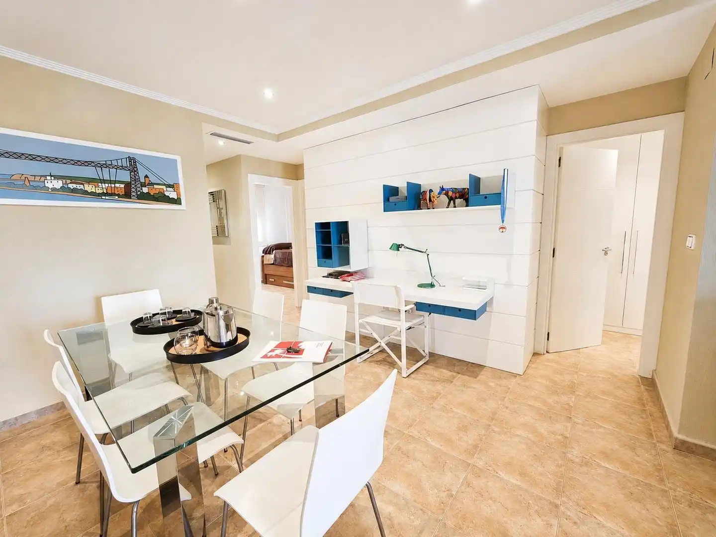 Esszimmer von Wohnung zum Verkauf in Elche / Elx mit Klimaanlage, Terrasse und Balkon