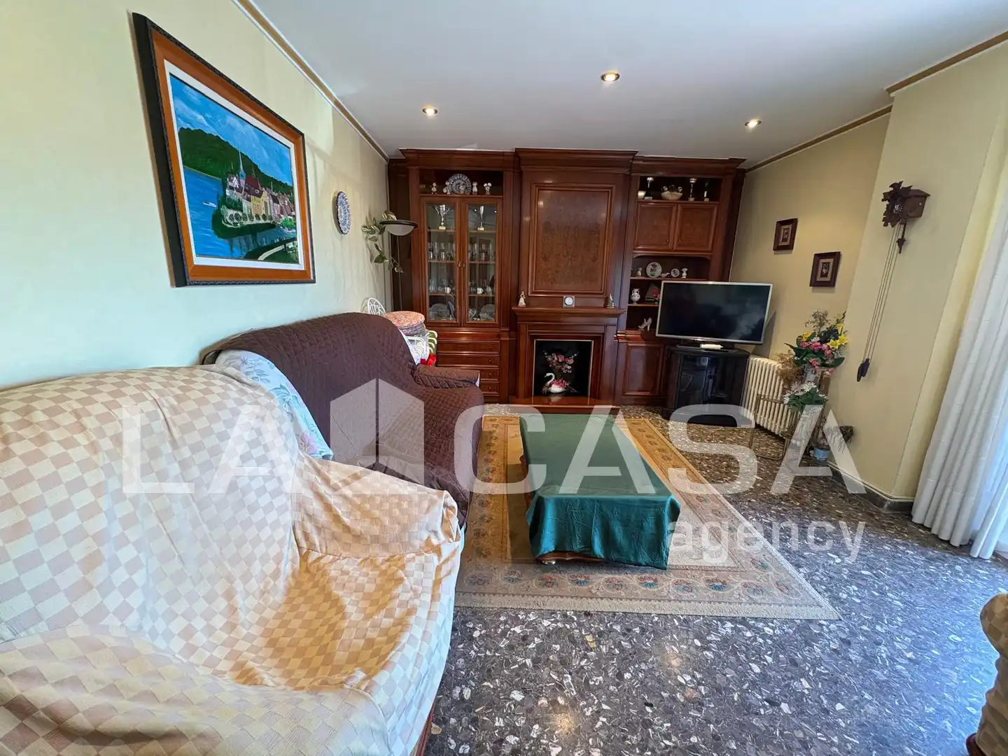 Sala d'estar de Pis en venda en Premià de Mar amb Moblat i Balcó