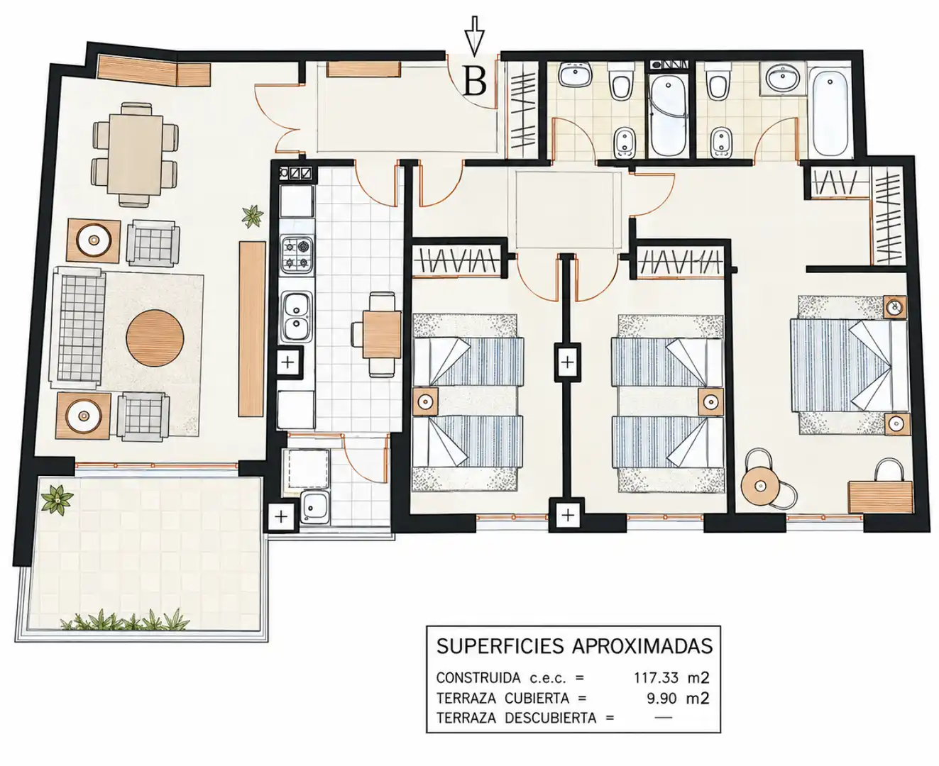 Flat with pool for sale in Valencia - CL JORGE COMIN METGE PEDIATR, imagen 29