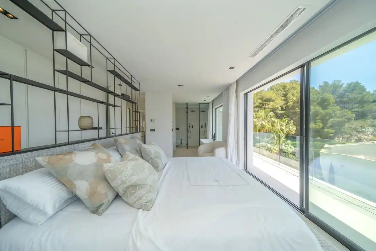 Habitación de Casa adosada en venta en Jávea / Xàbia con Aire acondicionado, Calefacción y Terraza