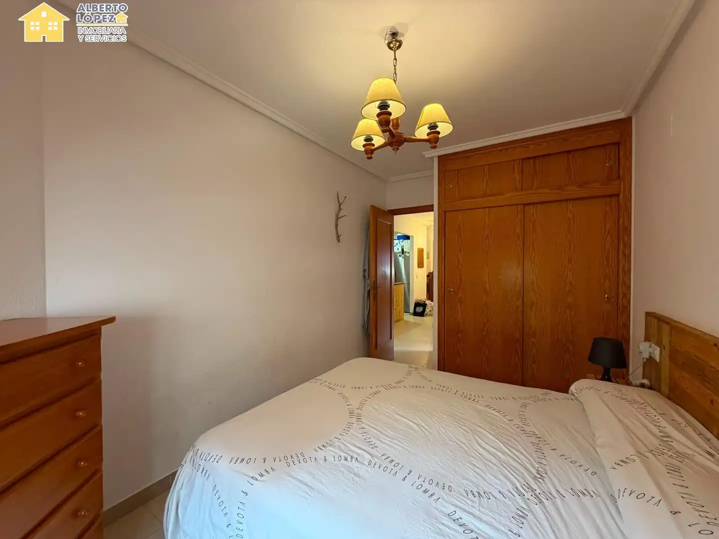 Schlafzimmer von Wohnungen zur Miete in Elche / Elx mit Klimaanlage, Heizung und Terrasse