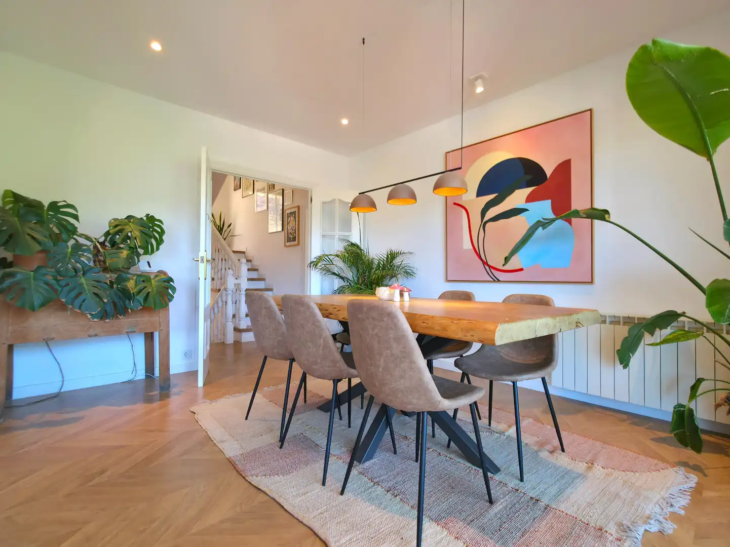 Comedor de Casa o chalet en venta en Corbera de Llobregat con Aire acondicionado, Calefacción y Jardín privado