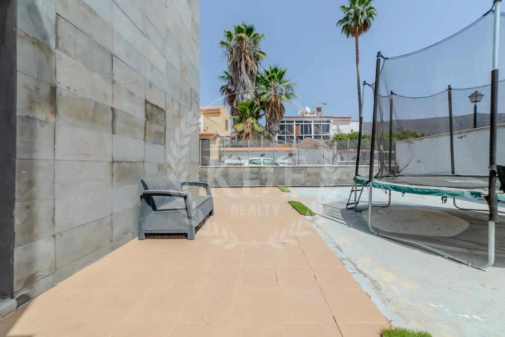Vista exterior de Casa o chalet en venta en Arona con Aire acondicionado, Jardín privado y Parquet