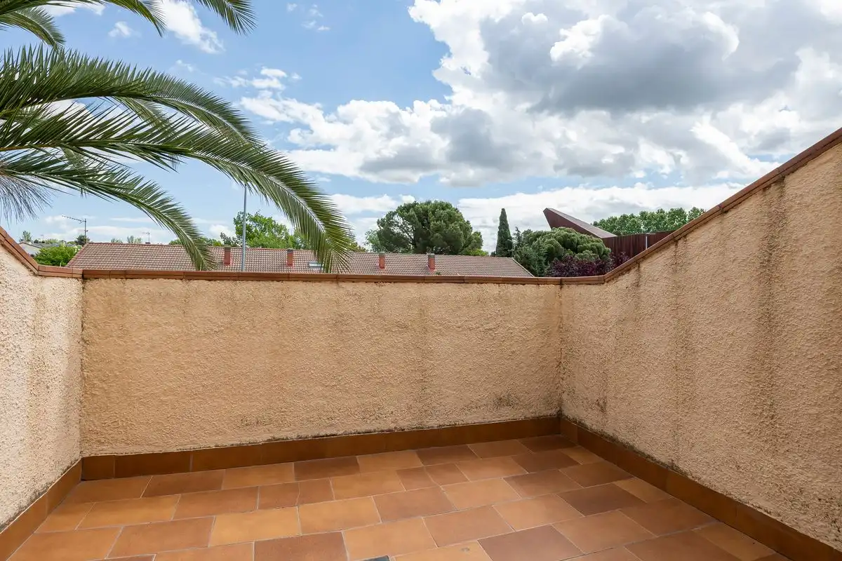 Terrassa de Casa o xalet en venda en Rivas-Vaciamadrid amb Aire condicionat, Calefacció i Jardí privat