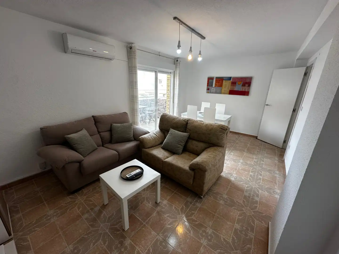 Wohnzimmer von Wohnung zur Miete in Jaén mit Klimaanlage und Möbliert