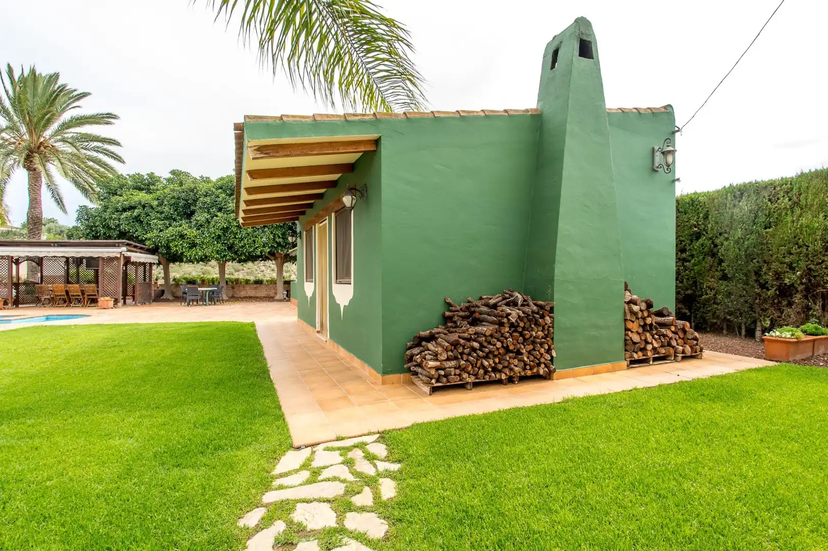 Außenansicht von Haus oder Chalet zum Verkauf in Molina de Segura mit Klimaanlage, Heizung und Privatgarten