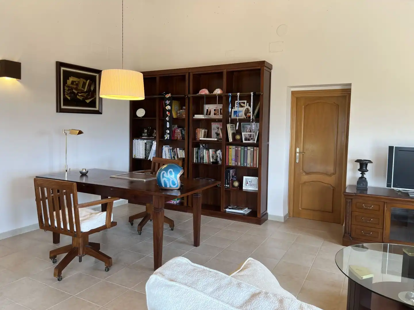 Sala d'estar de Casa o xalet en venda en Ontinyent amb Aire condicionat, Calefacció i Jardí privat