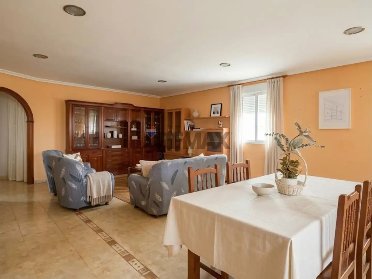 Sala de estar de Casa o chalet en venta en Lalín con Calefacción, Jardín privado y Terraza