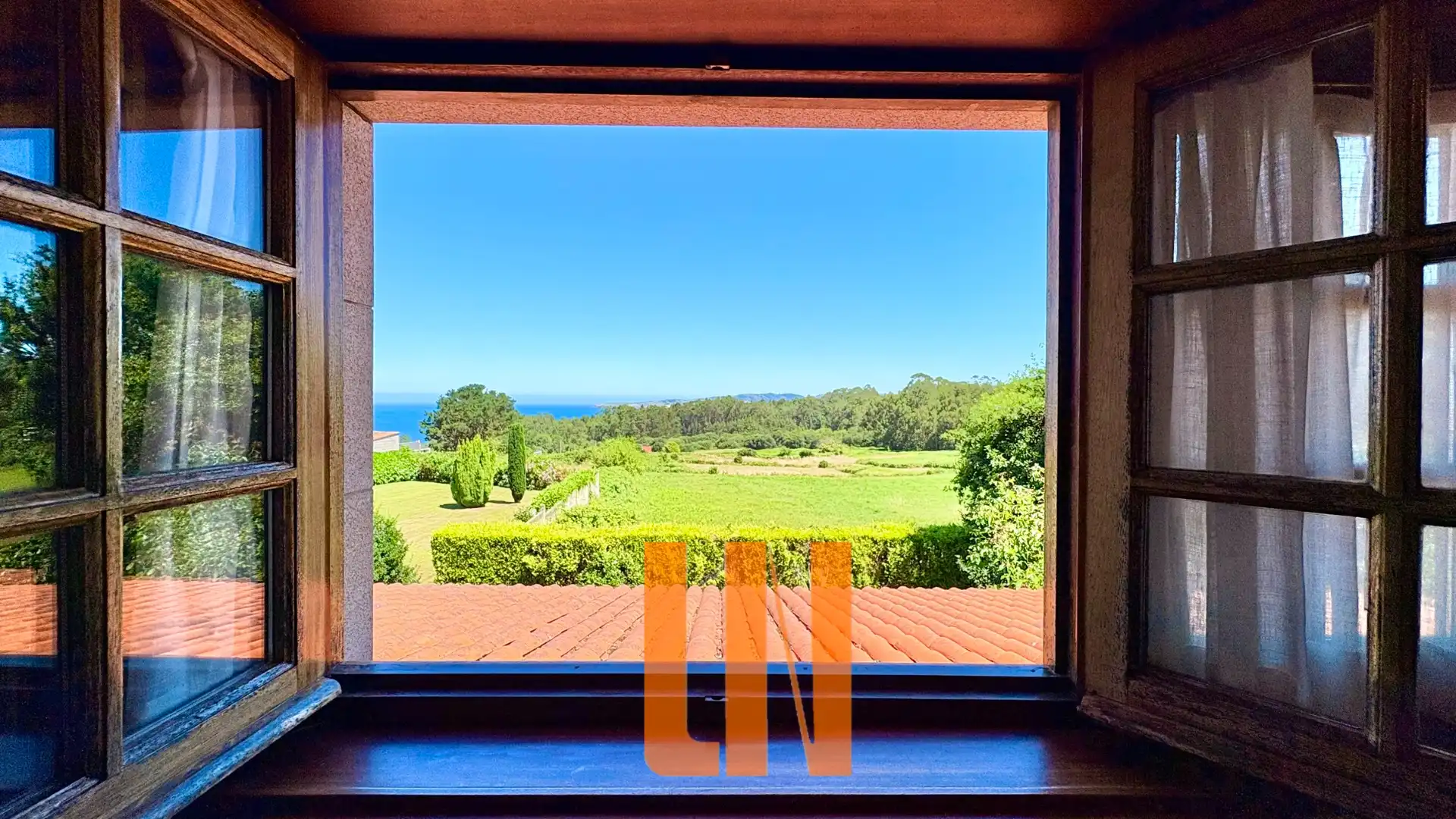Vista exterior de Finca rústica en venta en Oleiros con Calefacción, Jardín privado y Parquet