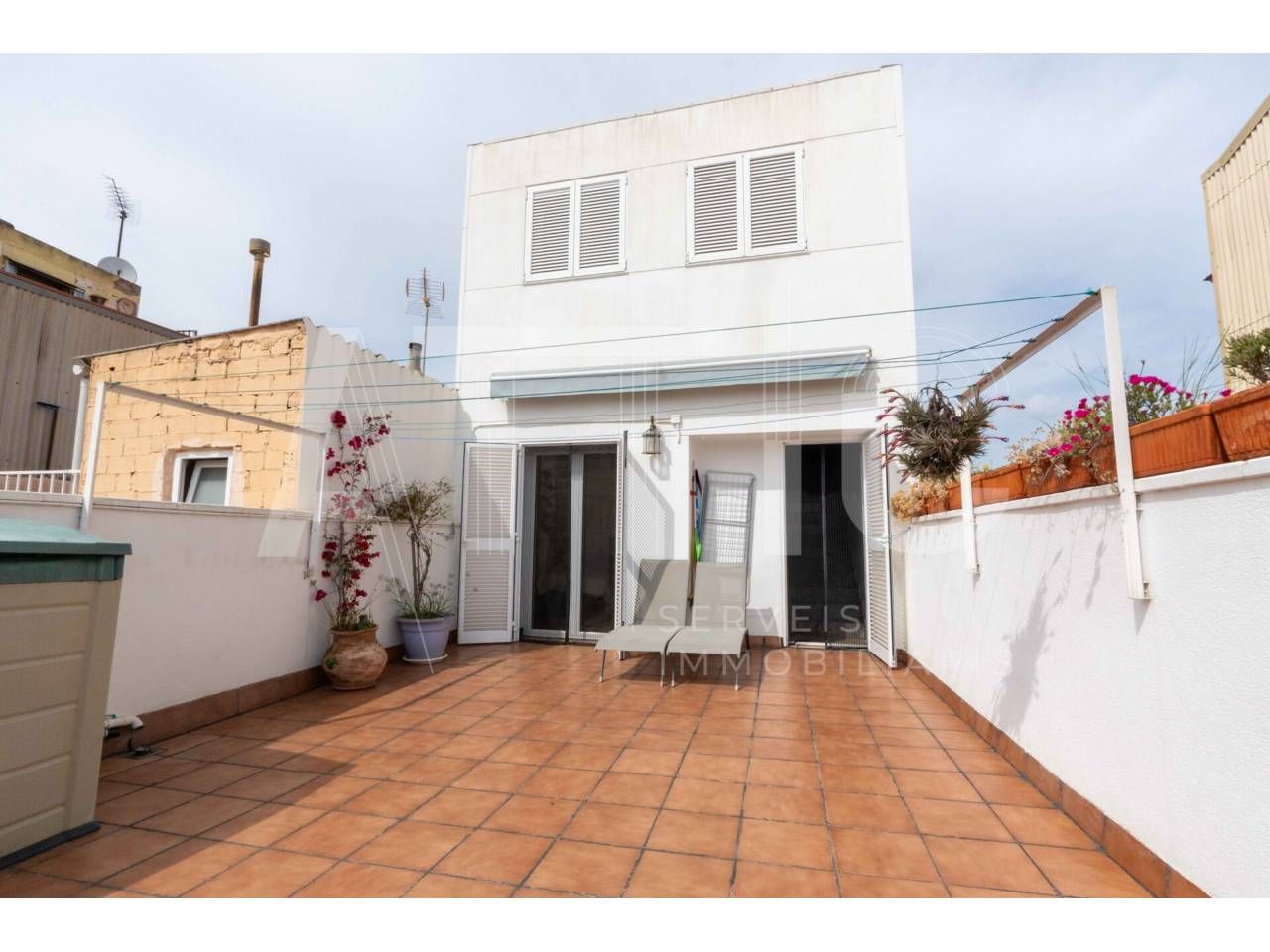 Vista exterior de Casa o xalet en venda en Sabadell amb Calefacció i Terrassa